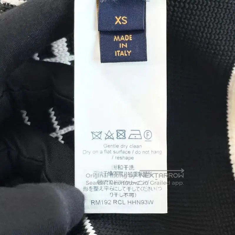 Louis Vuitton Louis Vuitton Men's Cream Wool Knit Sweater . Size US XS / EU 42 / 0 - 5 Thumbnail