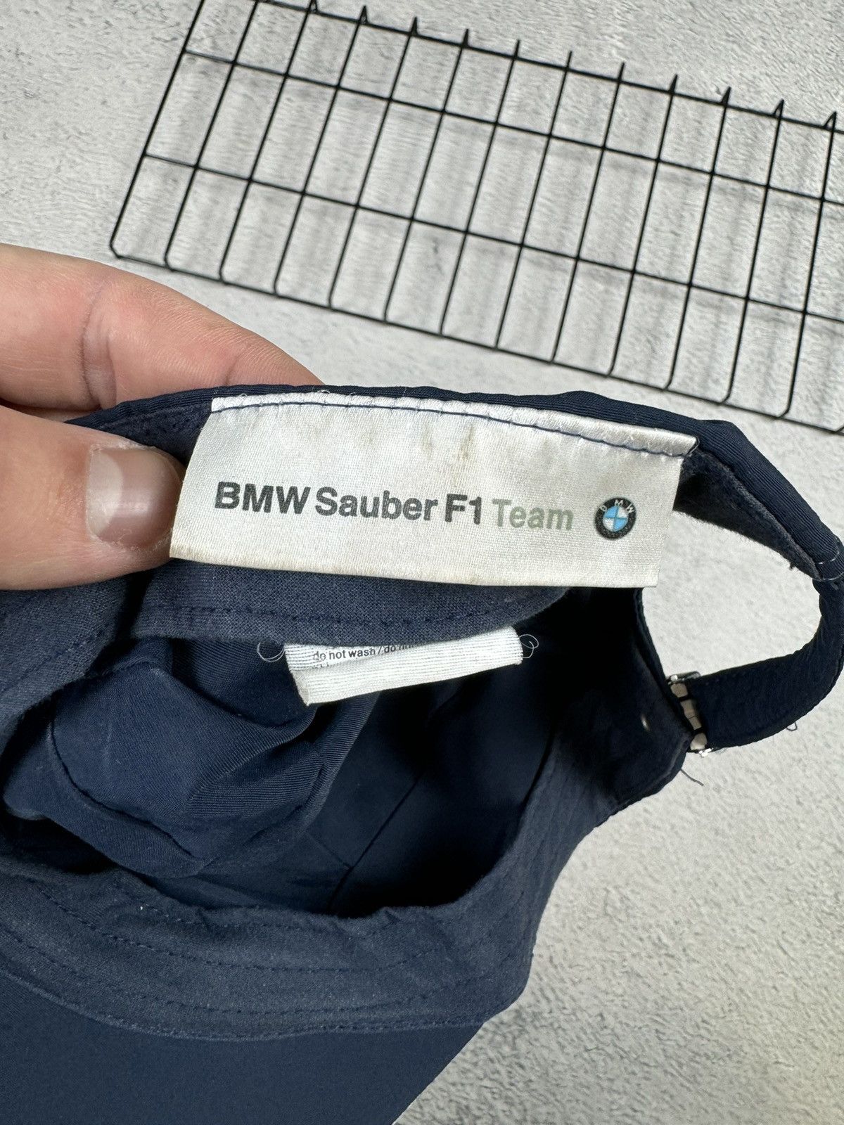 BMW BMW Sauber F1 Team Blue sport hats racing team OS size Size ONE SIZE - 7 Thumbnail
