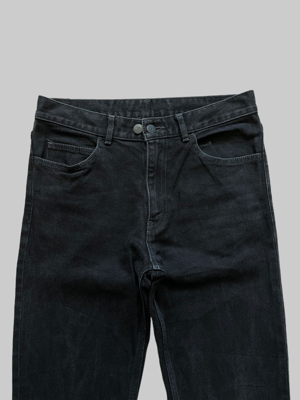 N.Hoolywood N.Hollywood Archive Black Fade Slim Bootcut Jeans W29 W30 Size US 30 / EU 46 - 2 Thumbnail