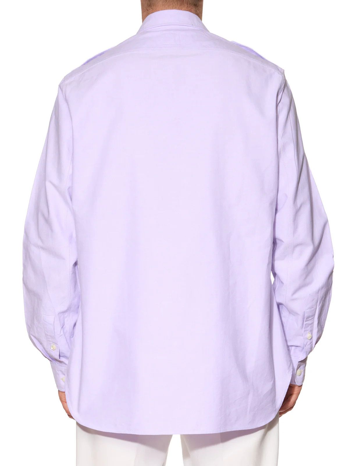 L.E.J London L.E.J Purple Oxford Cotton RN Work Shirt Size US XXL / EU 58 / 5 - 3 Thumbnail