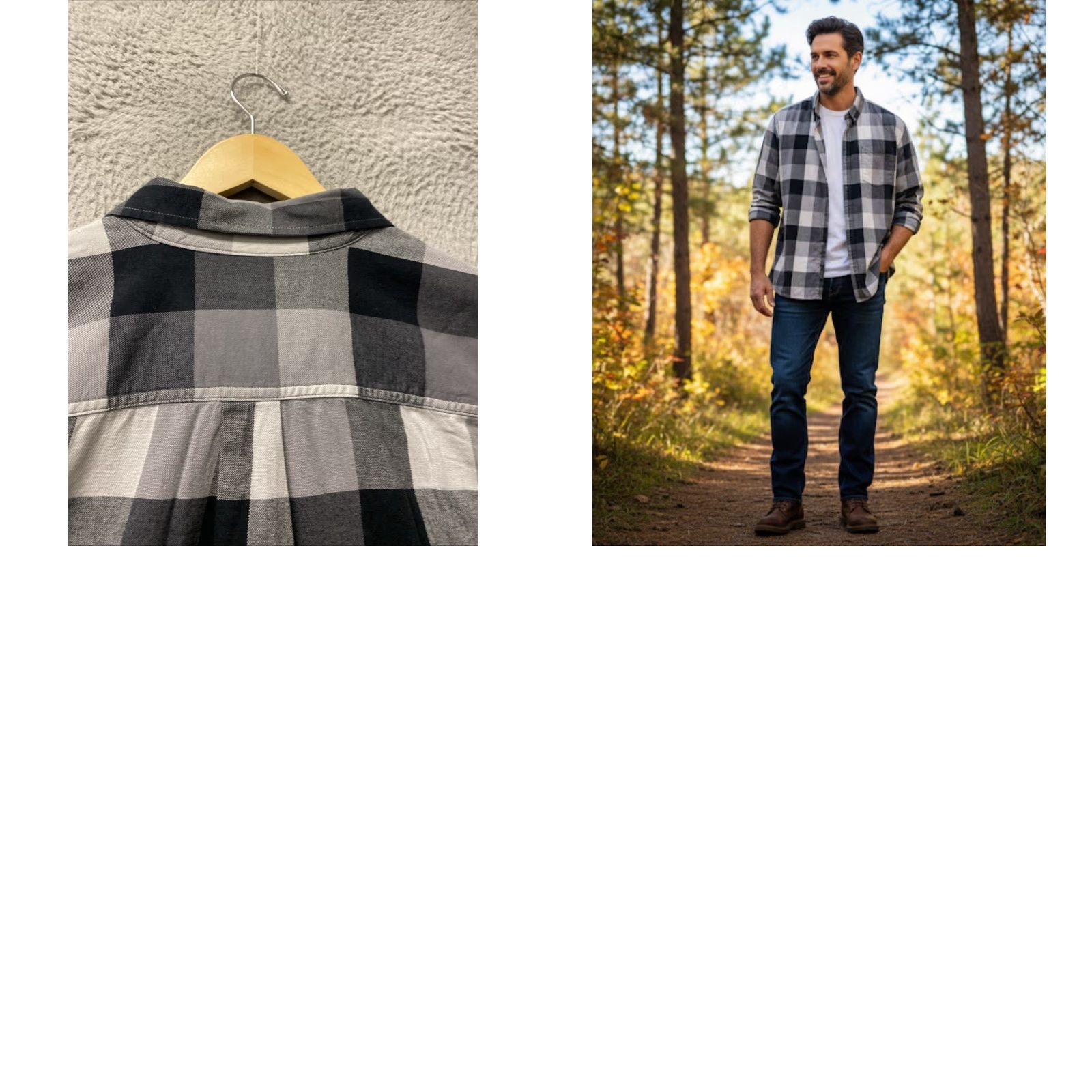 Eddie Bauer Eddie Bauer Button-Up Shirt Gray Black Plaid 2XL Multicolor Cotton Long Sleeve Regular Men’s Size 2XL Shirt 90s City Classic Dad USA Modern Size US XXL / EU 58 / 5 - 8 Thumbnail