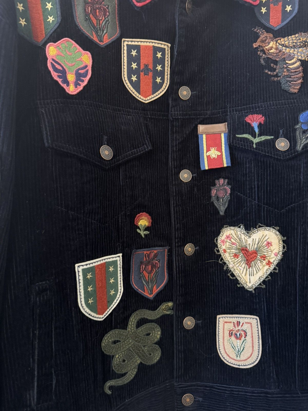 Gucci L'Aveugle Par Amour corduroy jacket Size US S / EU 44-46 / 1 - 3 Thumbnail