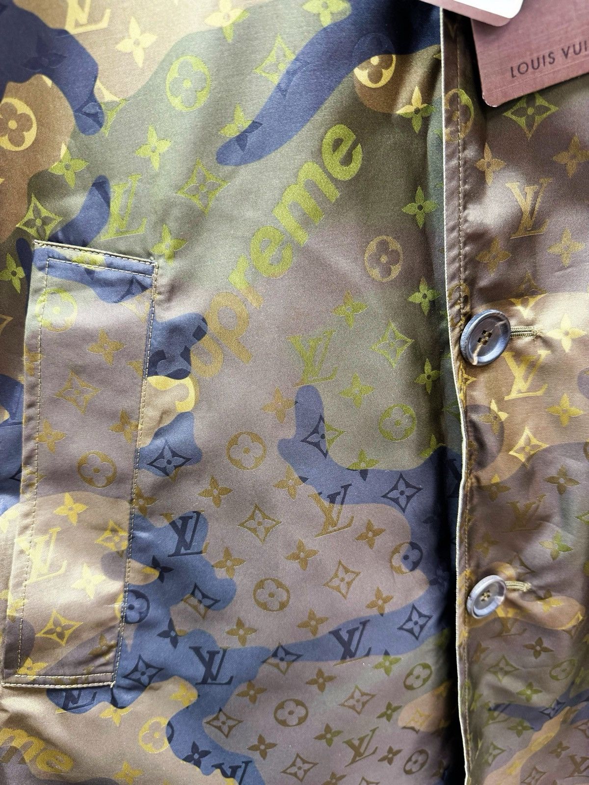 Louis Vuitton × Supreme Supreme Louis Vuitton reversible trench coat size 50 Size US M / EU 48-50 / 2 - 6 Thumbnail