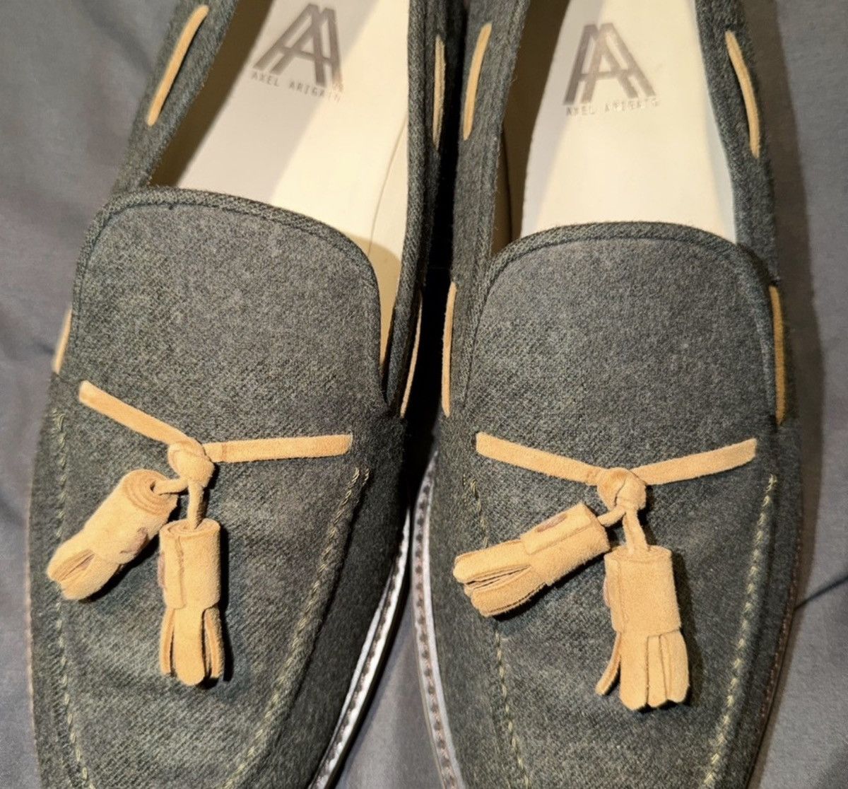 Axel Arigato Axel Arigato Men’s (size 46) (12.5/13 fit) gray Shoe w/Box Size US 12.5 / EU 45-46 - 5 Thumbnail