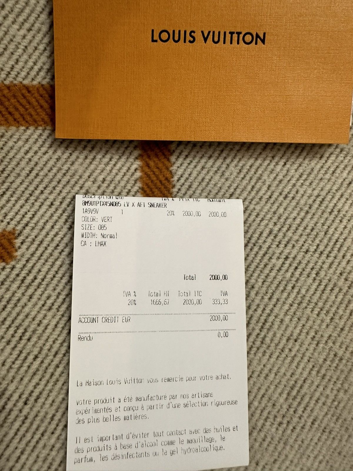 Louis Vuitton Louis vuitton x air force one Size US 8.5 / EU 41-42 - 3 Thumbnail