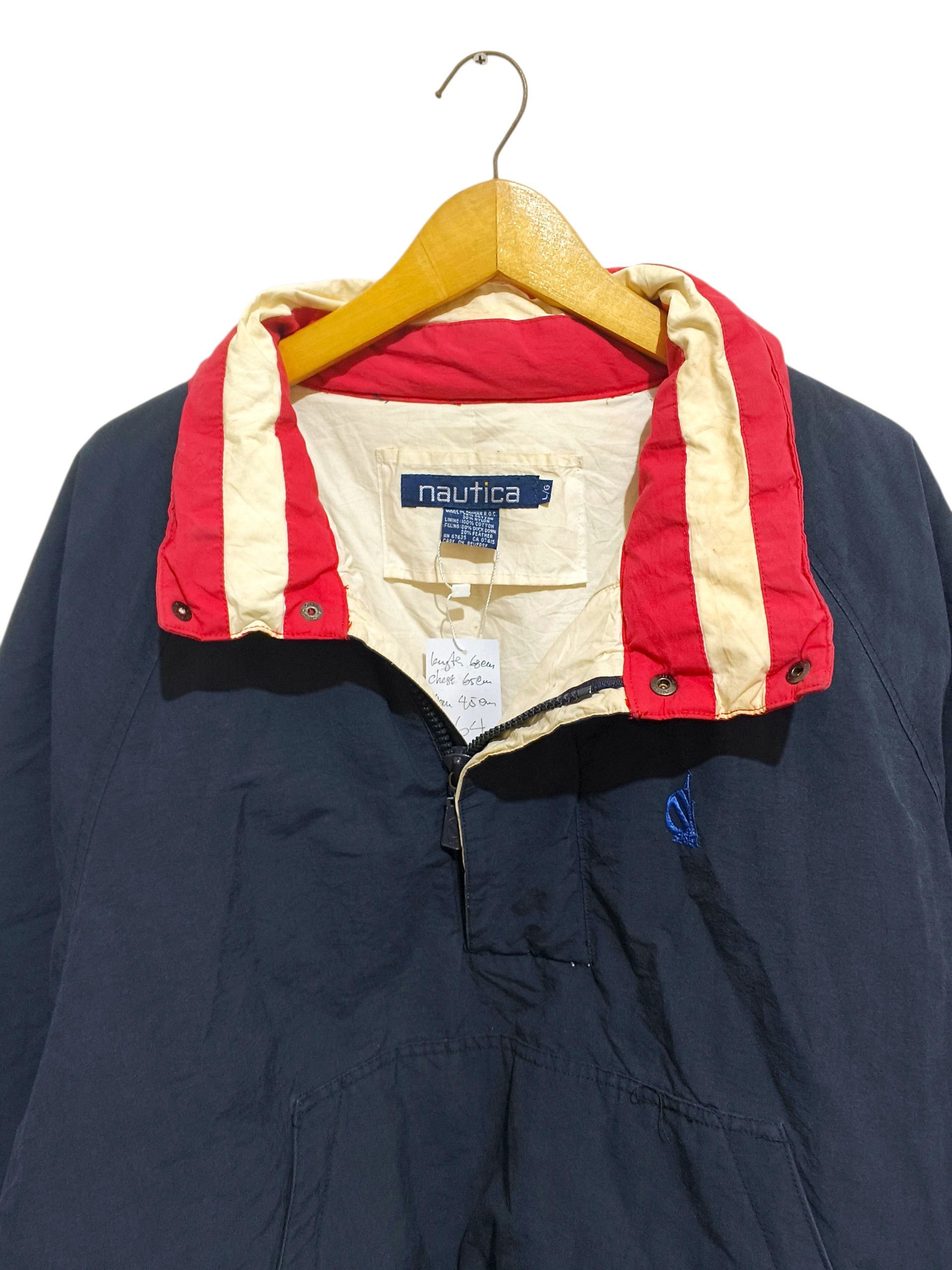 Nautica VINTAGE NAUTICA BOMBERS DOWN JACKET Size US L / EU 52-54 / 3 - 4 Thumbnail