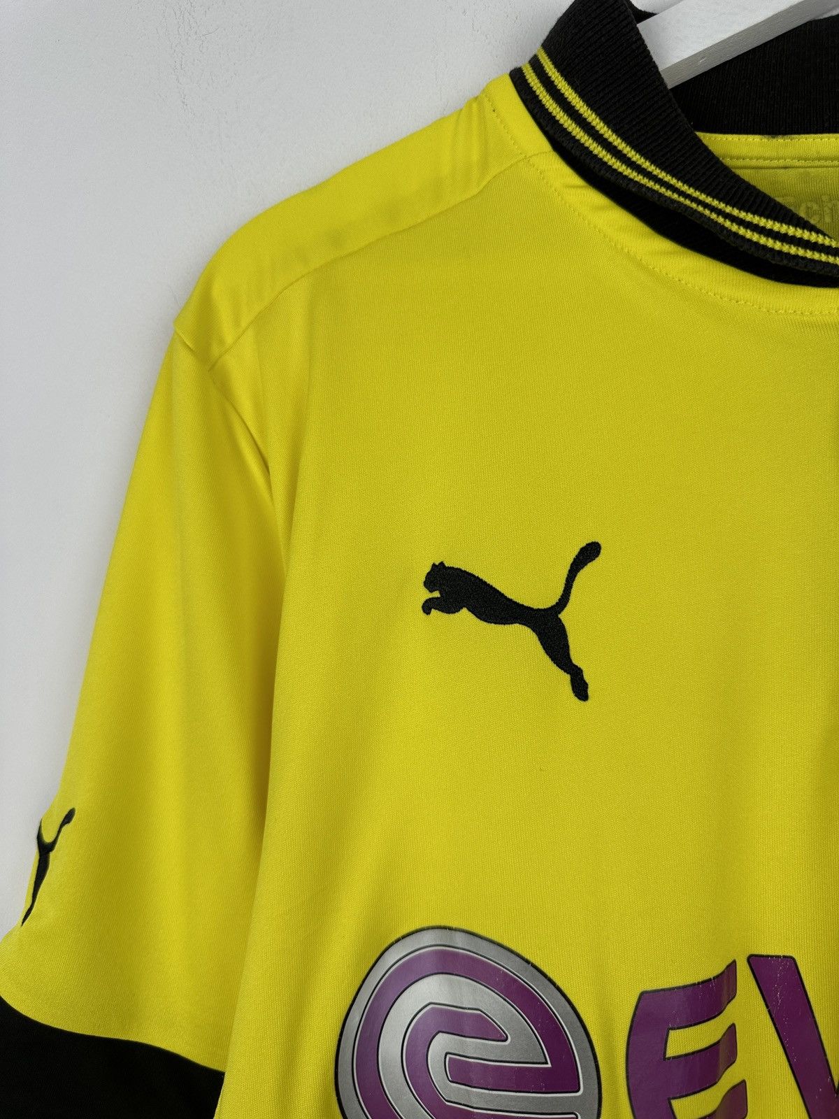 Puma Borussia Dortmund 2012 Home Soccer Jersey Football Shirt Size US L / EU 52-54 / 3 - 5 Thumbnail
