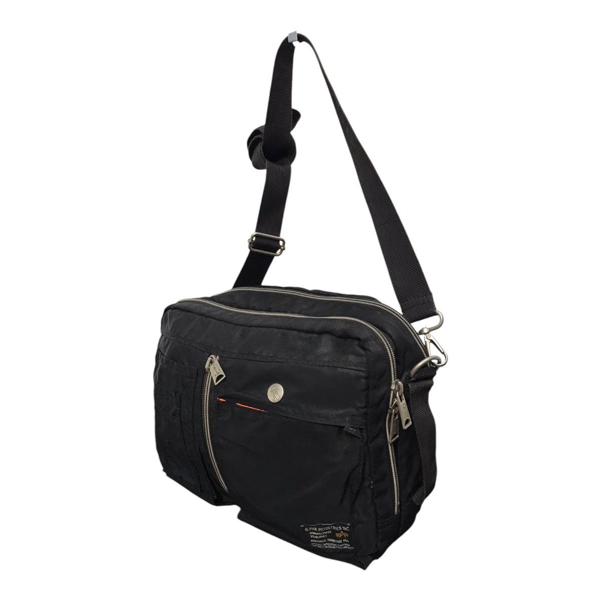 Alpha Industries × Japanese Brand Alpha Industries Black Sling Bag Size ONE SIZE - 5 Thumbnail