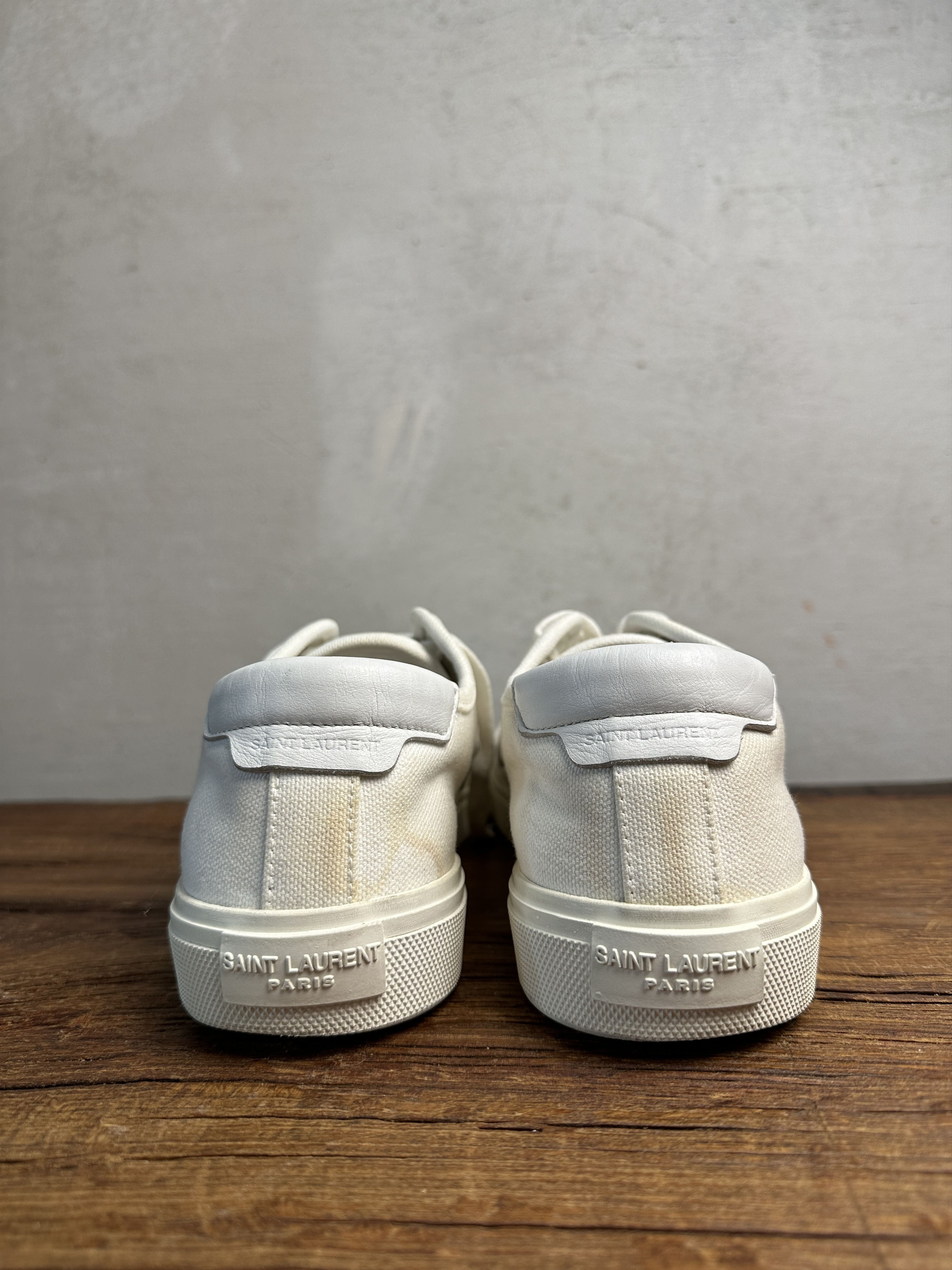 Saint Laurent Paris Saint Laurent Malibu Low Burnt White Size US 10 / IT 40 - 4 Thumbnail