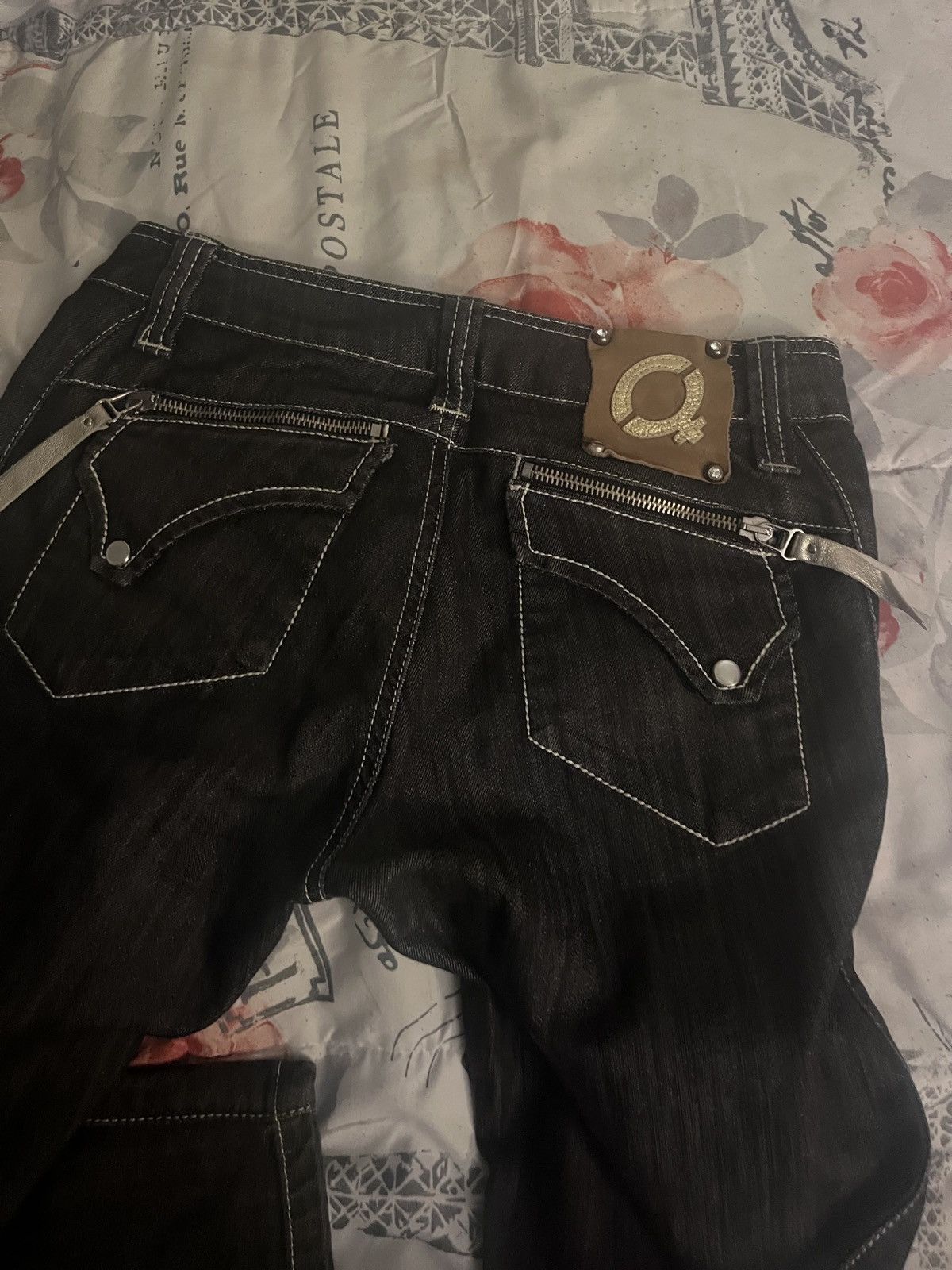 Japanese Brand slim japanese zipper denim Size US 29 - 1 Thumbnail