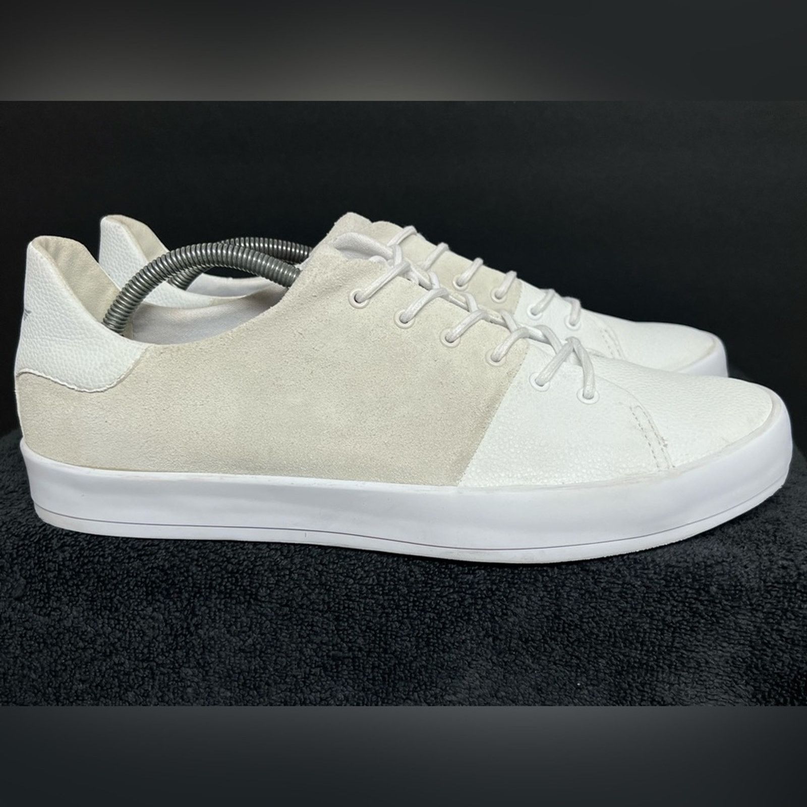 Creative Recreation Creative Recreation Carda White Suede Leather Shoes SZ 11.5 Size US 11.5 / EU 44-45 - 4 Thumbnail