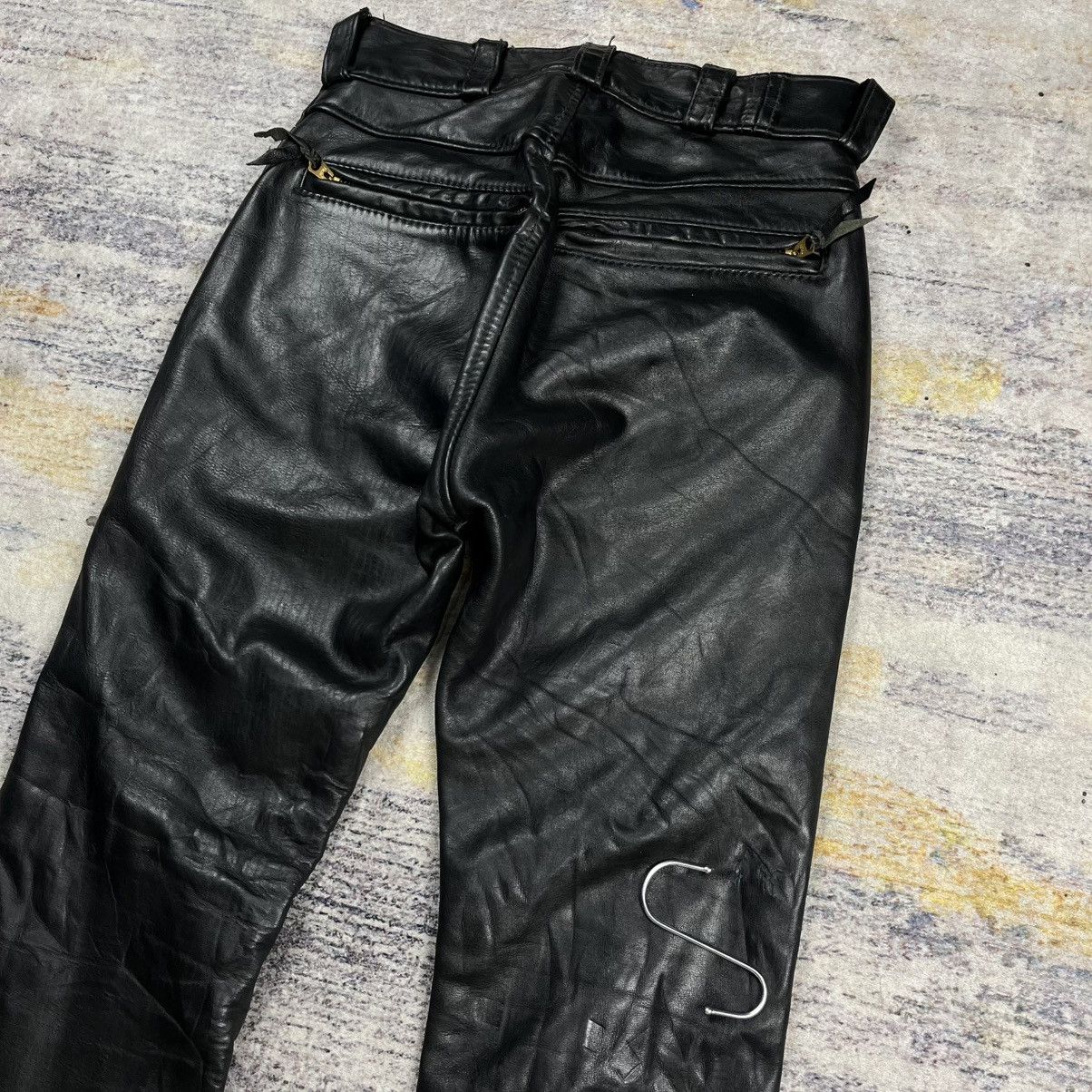 Isamu Katayama Backlash Vintage 70s Langlitz leather riding pants Size US 30 / EU 46 - 14 Thumbnail