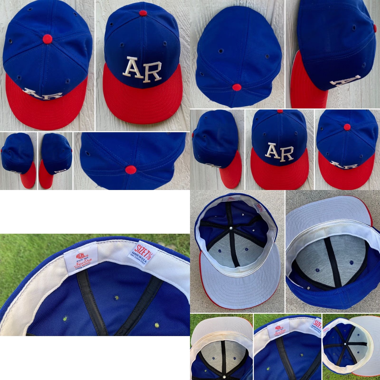 New Era New Era Pro Model USA baseball hat cap size 7 1/8 Red Blue AR Mens Size ONE SIZE - 8 Thumbnail