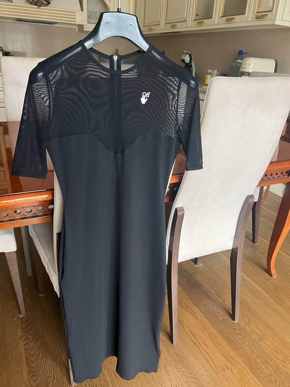 Off-White Off-White midi dress Size S / US 4 / IT 40 - 1 Thumbnail
