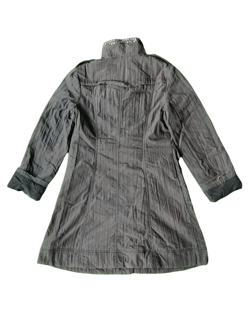 Japanese Brand Rosa & Rose Embellished Military Style Long Coat Japan Size M / US 6-8 / IT 42-44 - 4 Thumbnail