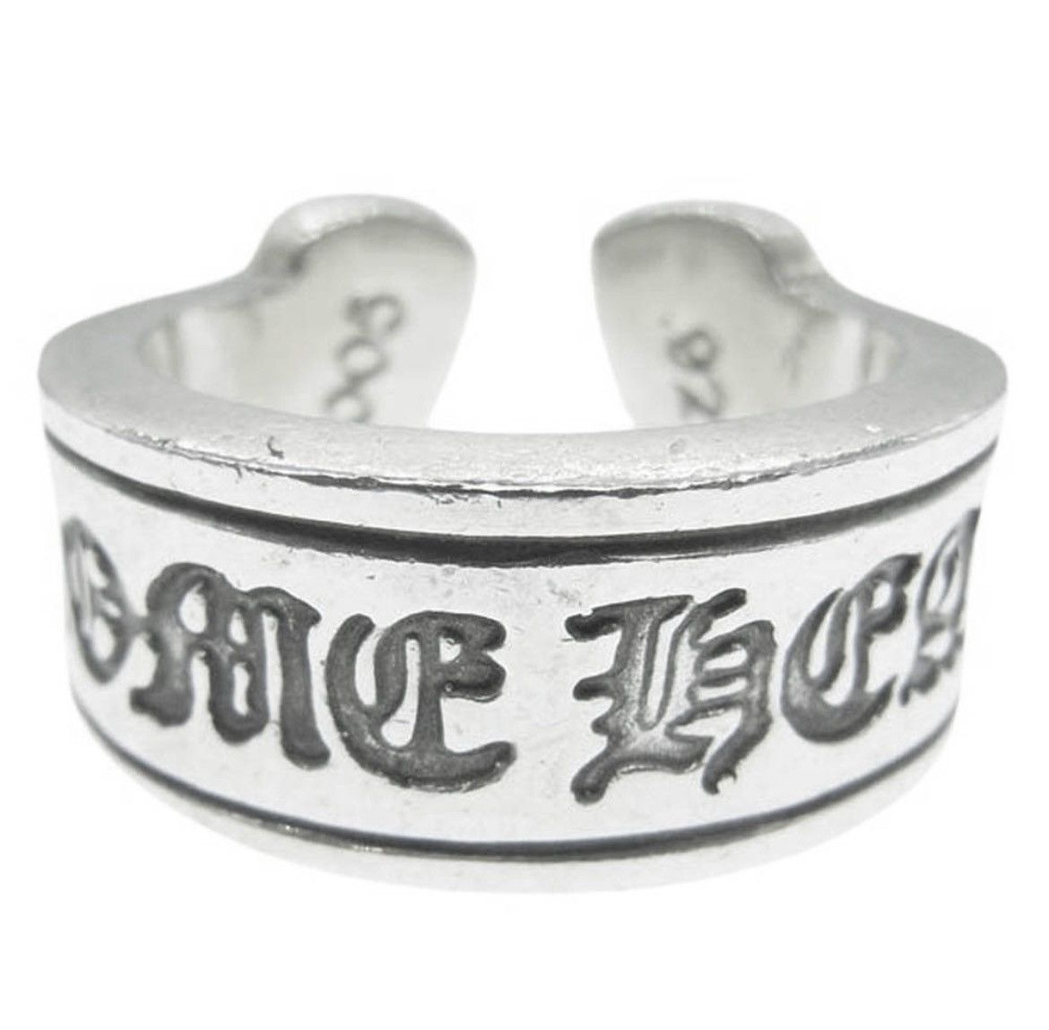 Chrome Hearts Chrome Hearts Large Scroll Label ring 20 Size ONE SIZE - 1 Thumbnail