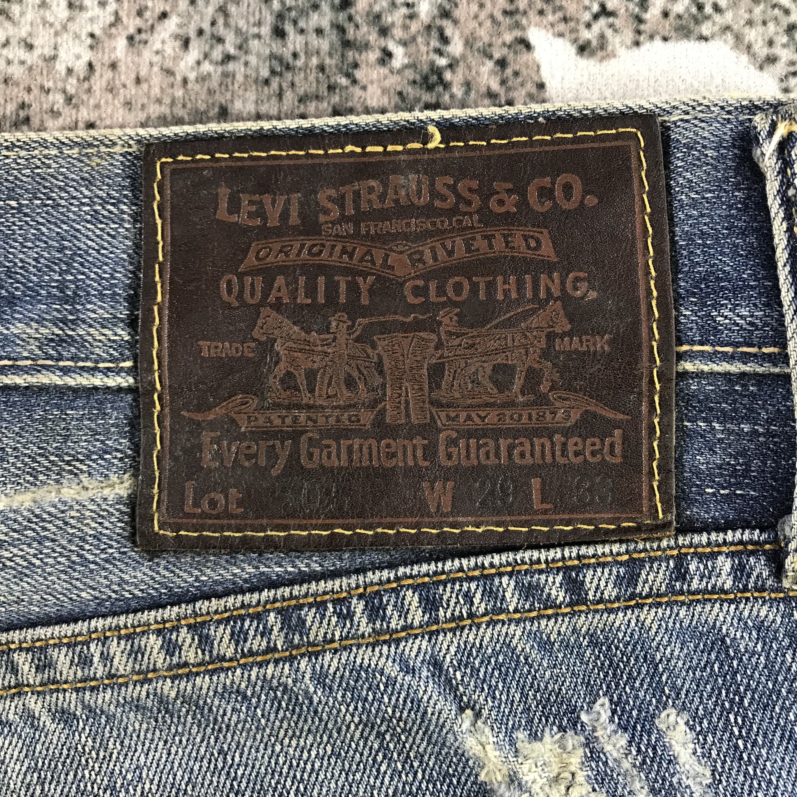 Vintage Levis 507 Jeans Distessed Denim KJ3381