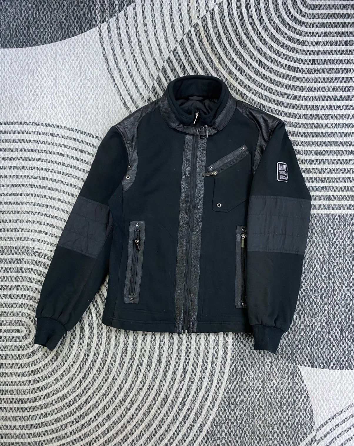 Japanese Brand Vintage Angee Bros Zipper Jacket Nice Design Size US M / EU 48-50 / 2 - 1 Thumbnail