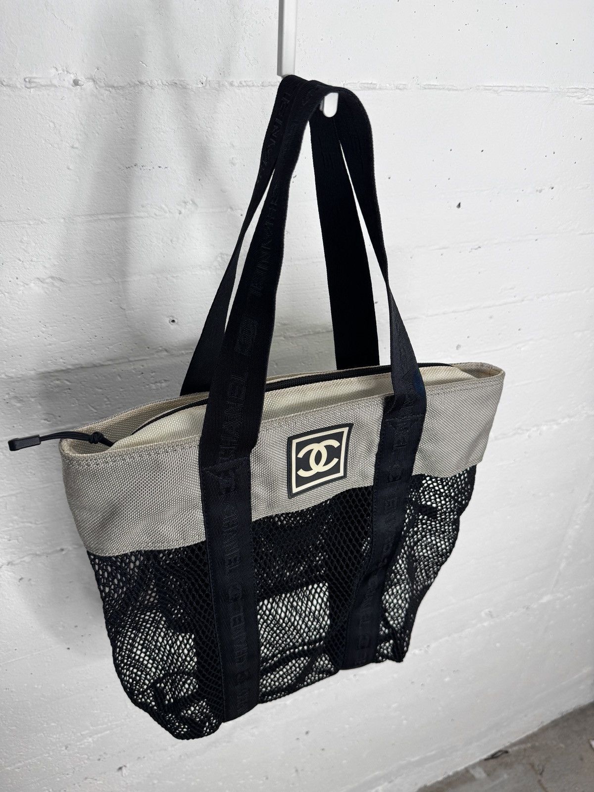 Chanel 2003 CC Chanel Sports Line Mesh Tote Bag by Karl Lagerfeld Size ONE SIZE - 2 Thumbnail