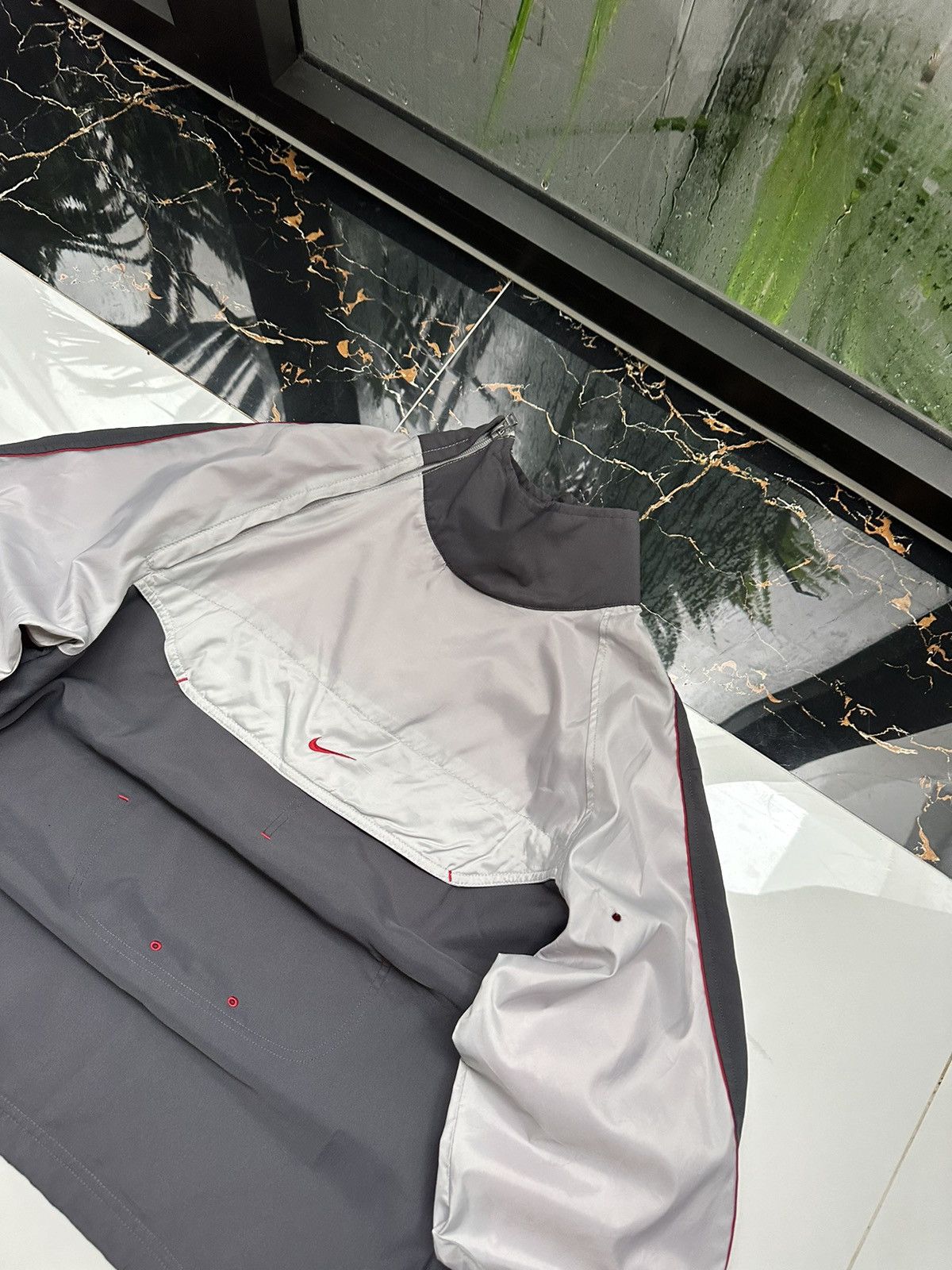 Nike × Vintage 🐭NIKE AIR MAX VINTAGE BASIC LOGO STREETWEAR LIGHT JACKET🐭 Size US S / EU 44-46 / 1 - 4 Thumbnail