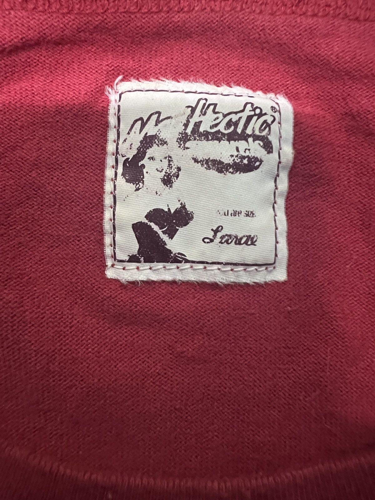 Japanese Brand 90s REAL MADHECTIC JAPAN RAGLAN TEE Size US L / EU 52-54 / 3 - 6 Thumbnail