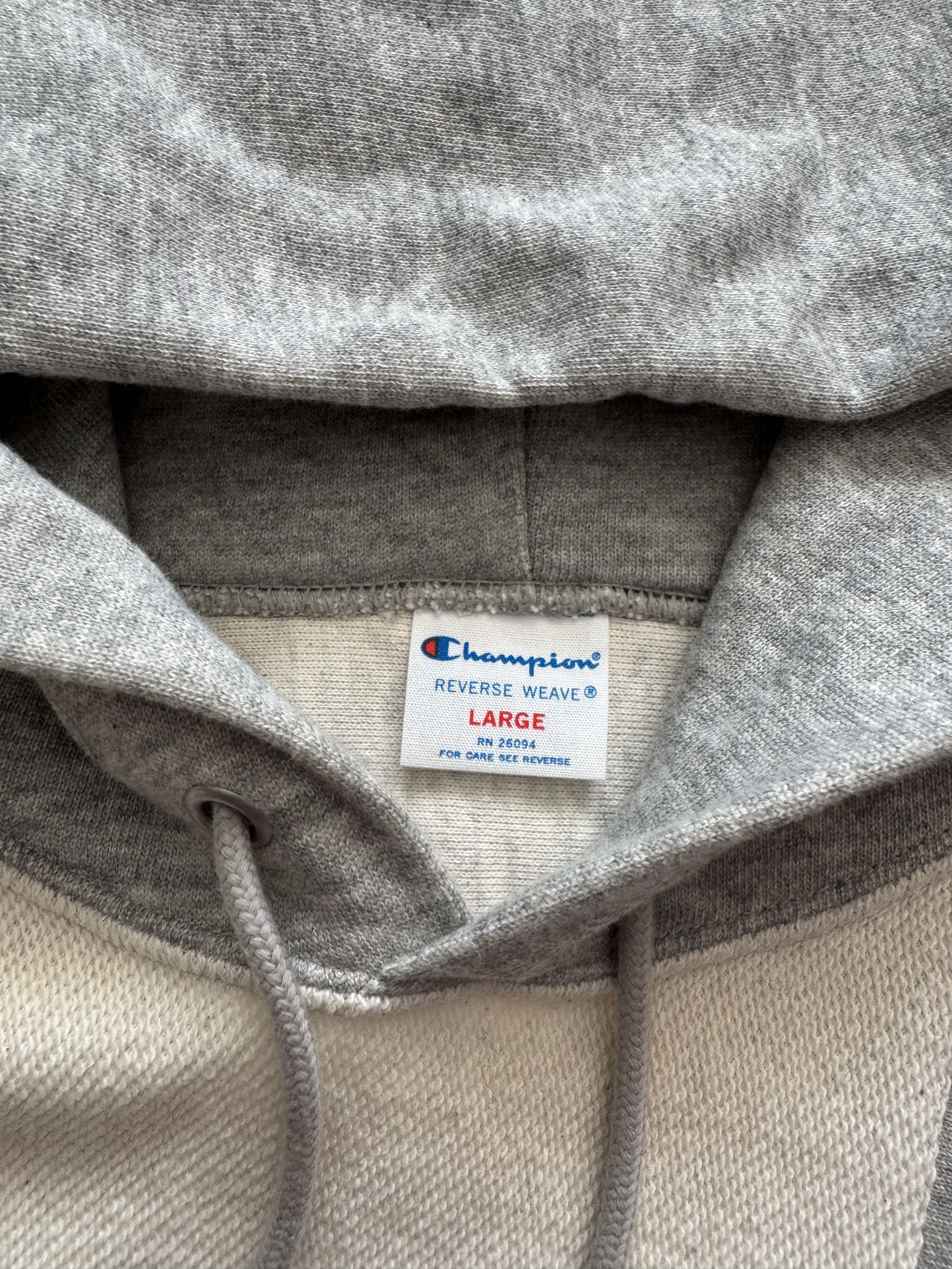 Champion Champion Japanese Reverse Weave Hoodie Grey Beams Size US L / EU 52-54 / 3 - 4 Thumbnail