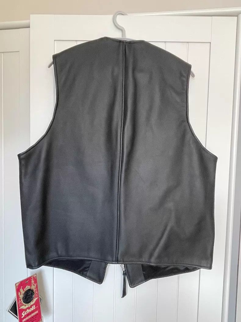 Schott Schott Classic motorcycle vest Size US XL / EU 56 / 4 - 7 Thumbnail