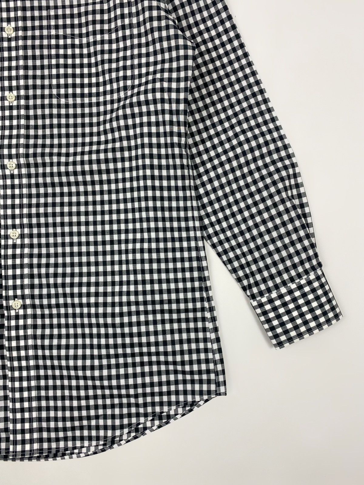 Lauren Ralph Lauren Lauren Ralph Lauren Gingham Check Slim Fit Non Iron Shirt Size US M / EU 48-50 / 2 - 5 Thumbnail