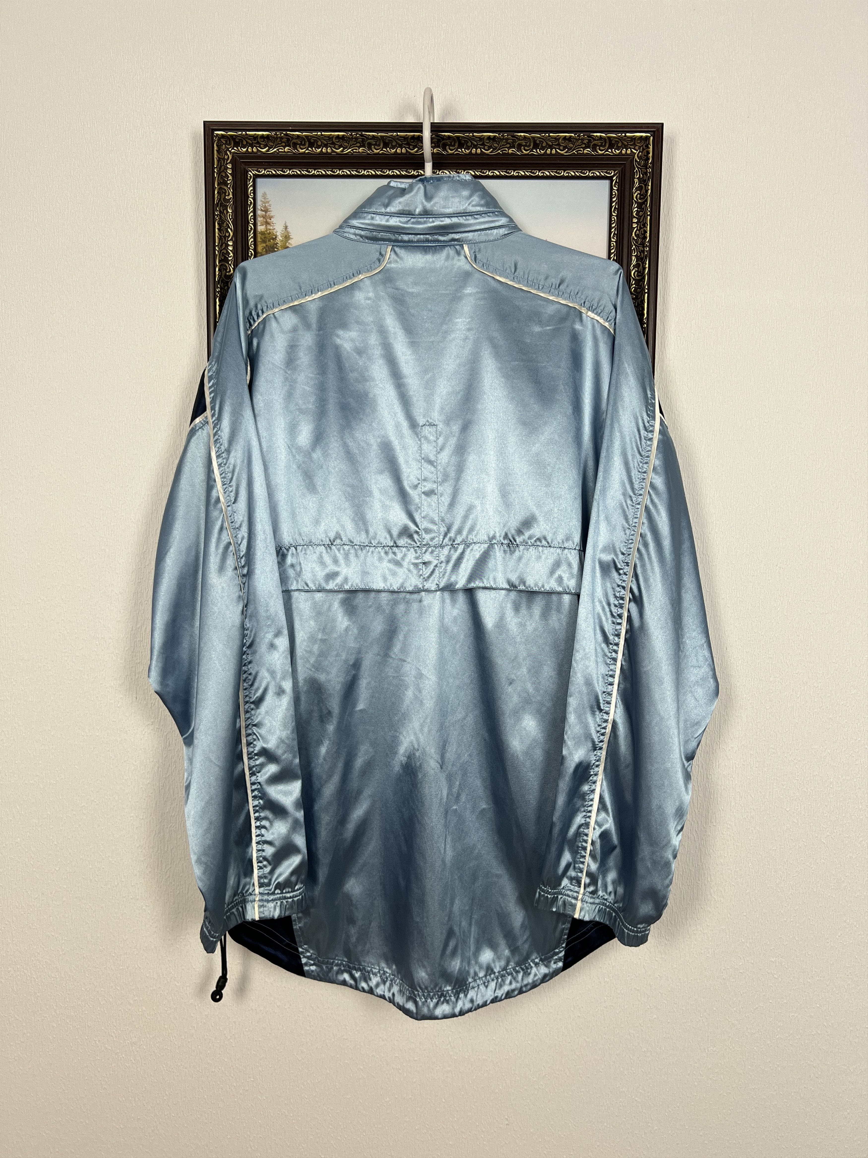 Nike Vintage 90's Nike Hertha Football Satin Jacket Soccer Size US M / EU 48-50 / 2 - 13 Thumbnail