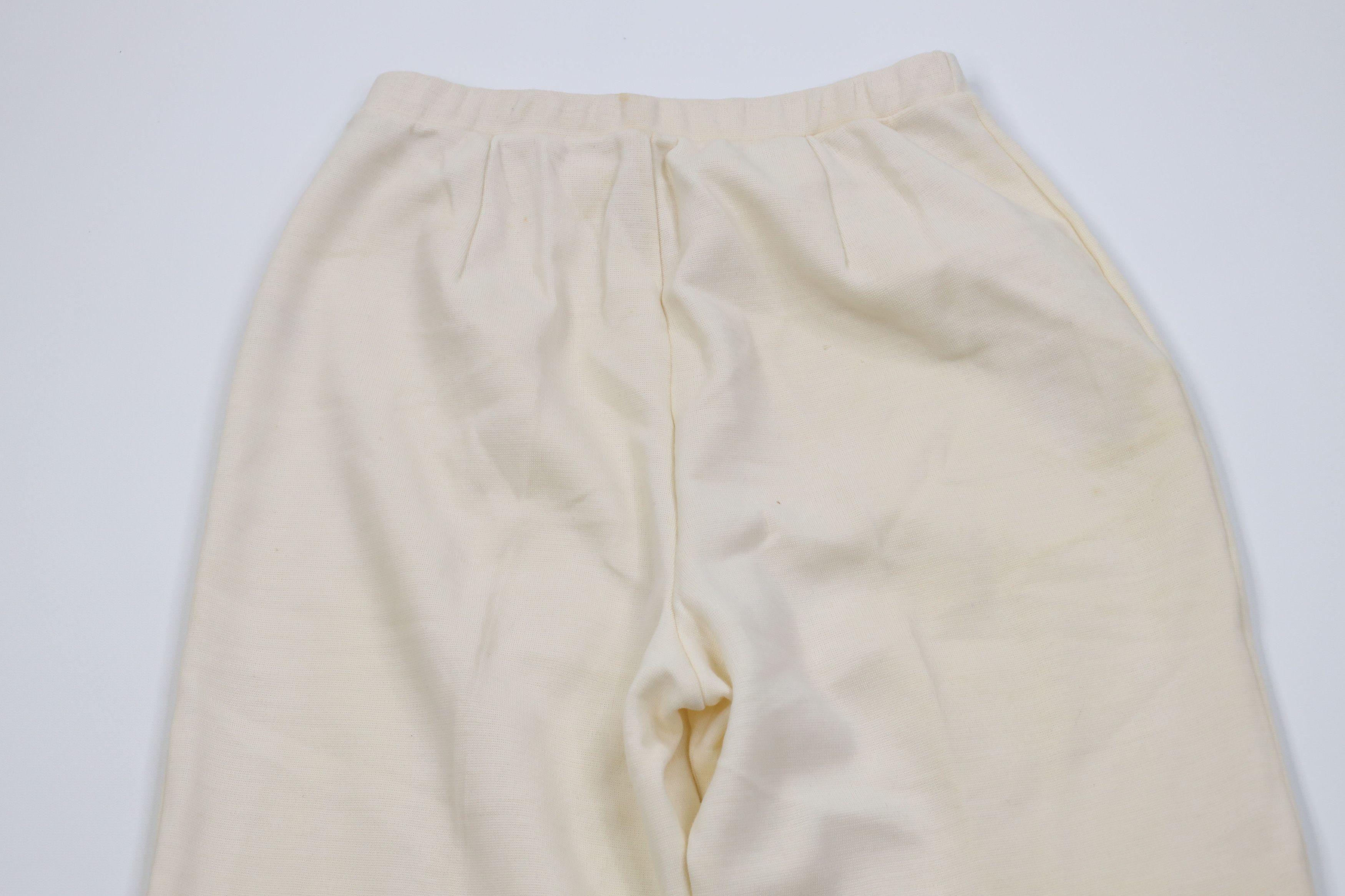 Vintage Vintage 70s Streetwear Wool Bell Bottoms Pants Cream USA Size 36" / US 14 / IT 50 - 13 Thumbnail