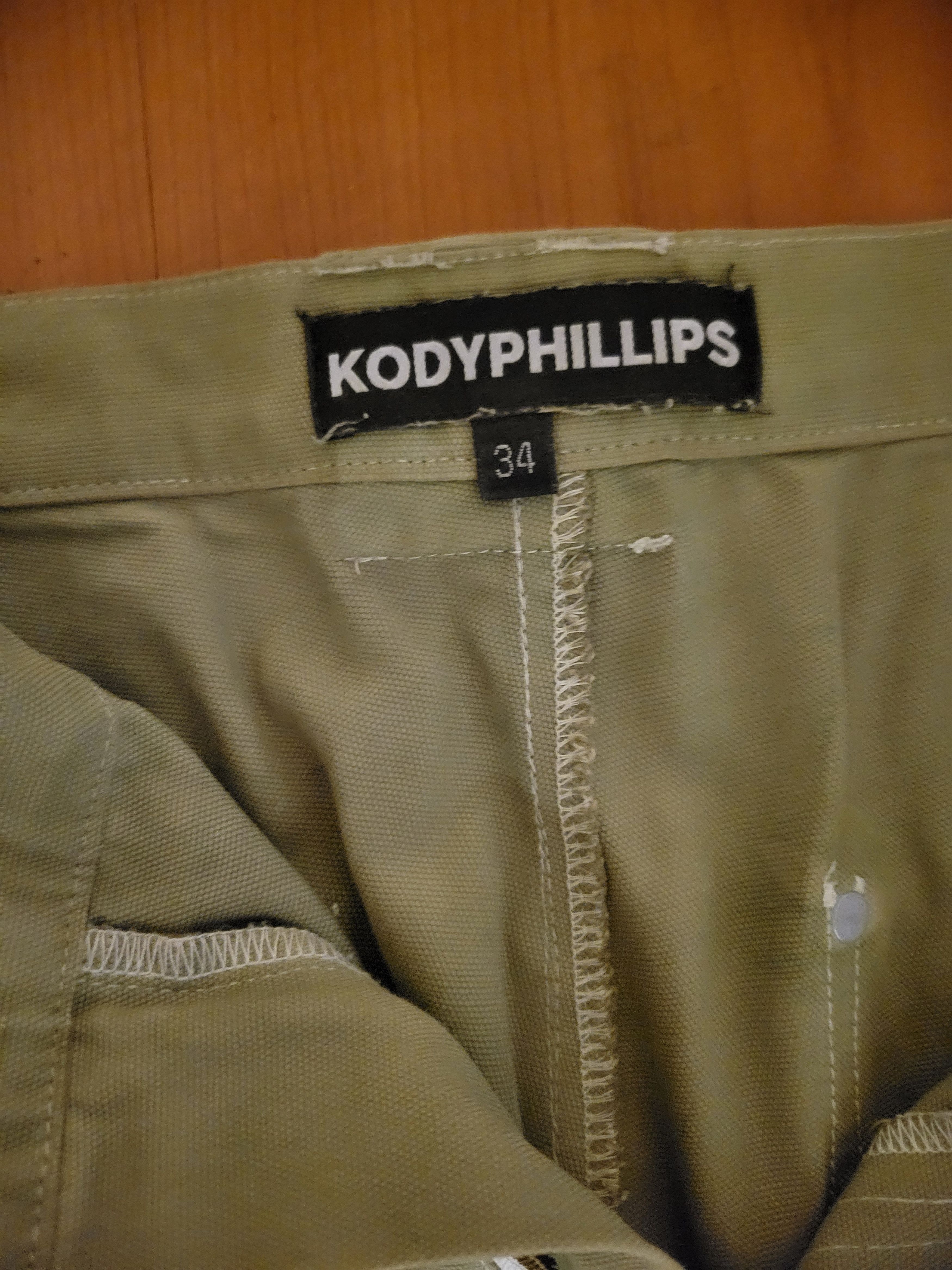 Kody Phillips Custom dyed Poopy Pants Size US 34 / EU 50 - 3 Thumbnail
