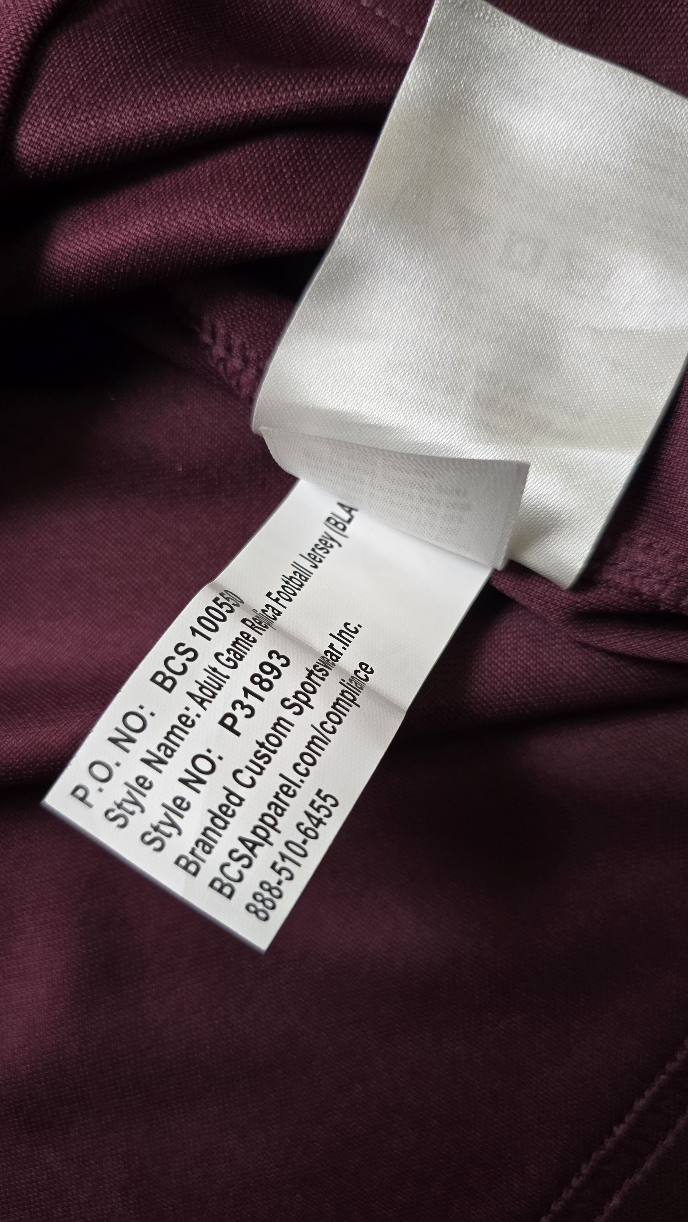 Nike Taylor Minnesota Golden Gophers NIL Game Jersey Maroon Size US M / EU 48-50 / 2 - 18 Thumbnail