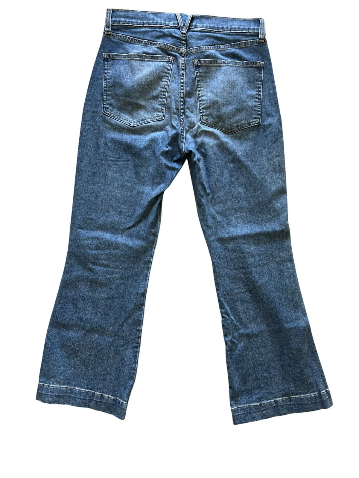 Veronica Beard Veronica Beard Carson Ankle Flare High Rise Jeans | Size 30 Size 30" / US 8 / IT 44 - 1 Thumbnail