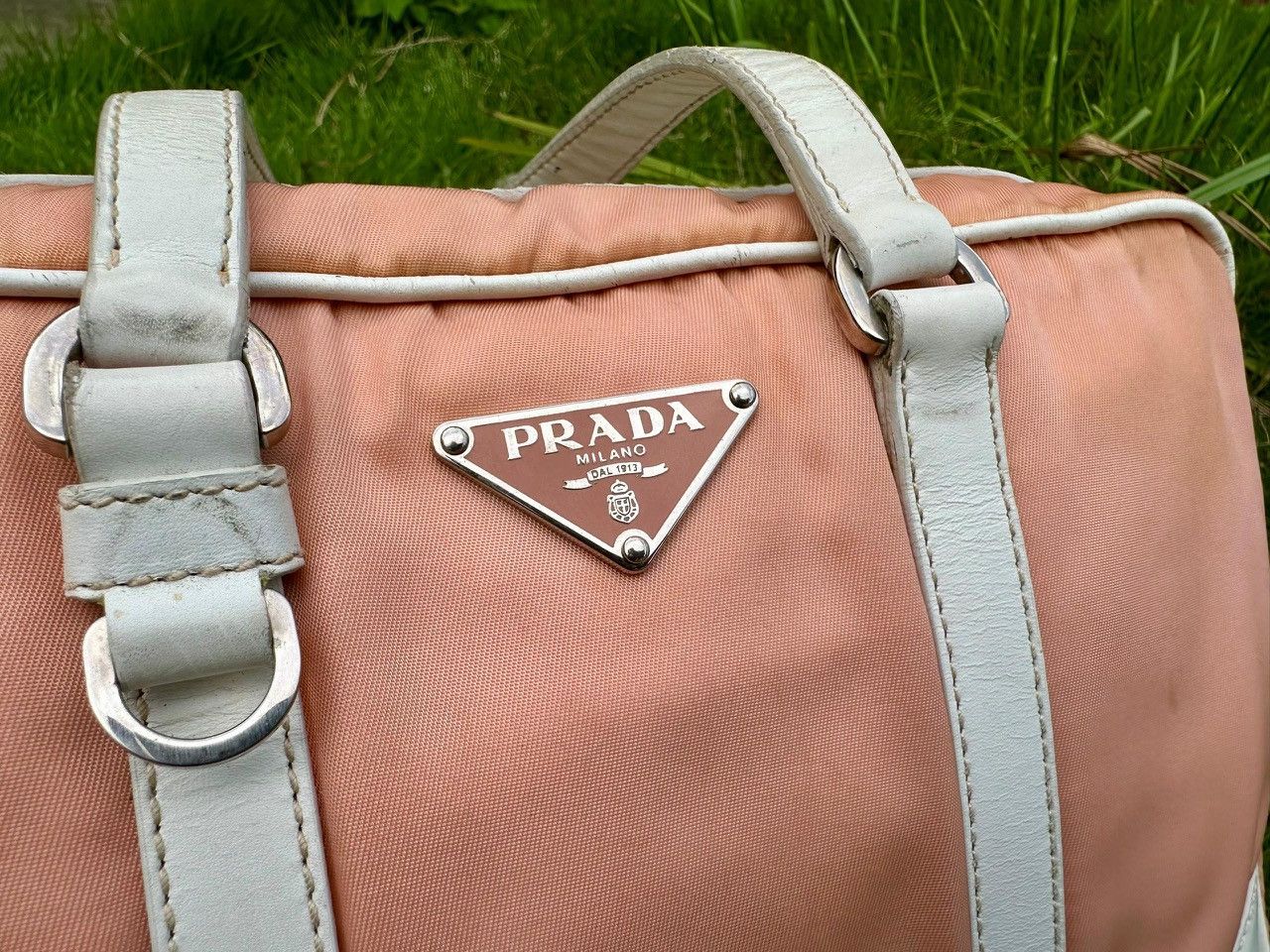 Prada Authentic Prada Tessuto Light Small Tote Bag Size ONE SIZE - 9 Thumbnail