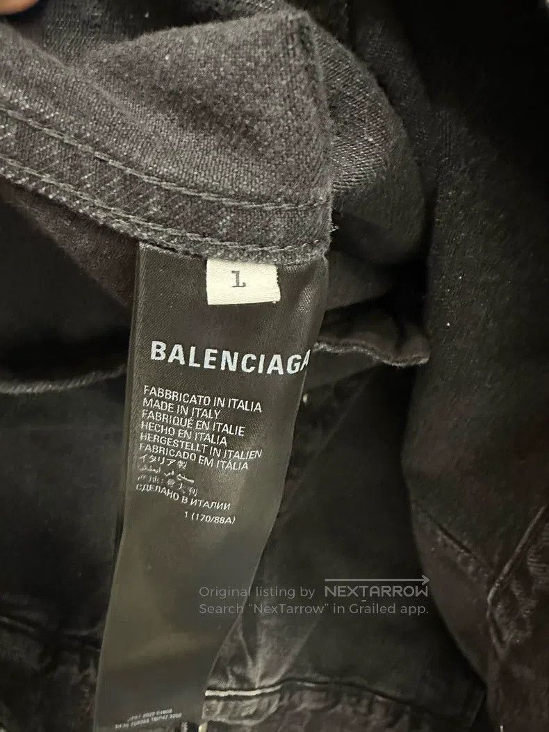 Balenciaga Balenciaga Back Crystal Jeans L Size Size US S / EU 44-46 / 1 - 6 Thumbnail