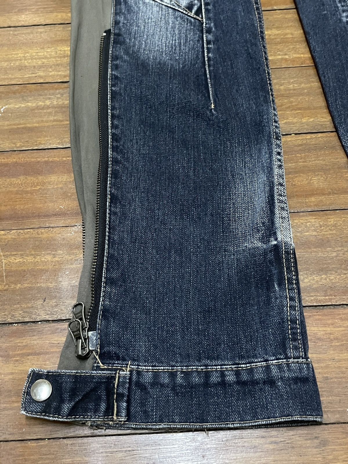 PPFM Very Rare Vintage Japanese Brand PPFM Tactical Jeans 1990s Size US 30 / EU 46 - 5 Thumbnail