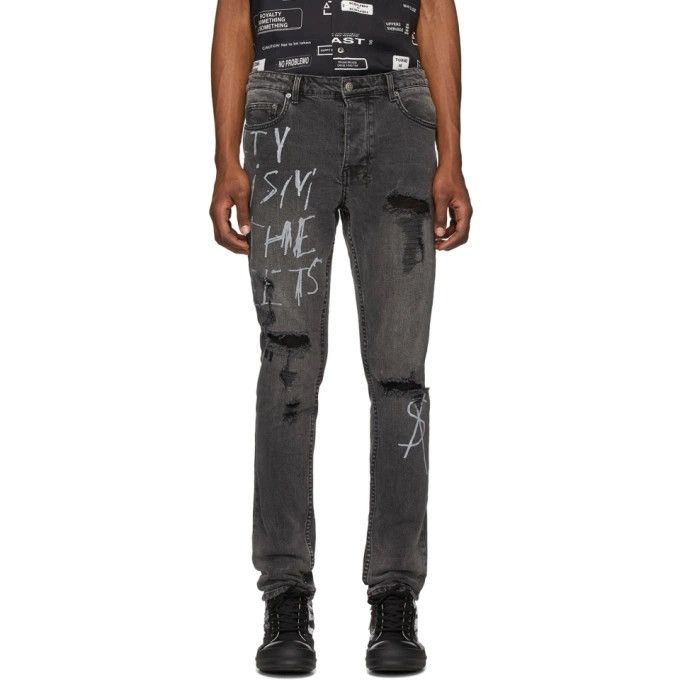 Ksubi Ksubi Citch Graffiti Jeans 38 Waist Size US 38 / EU 54 - 1 Thumbnail