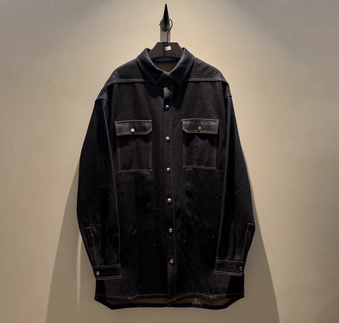 Rick Owens Rick Owens Mainline Runway Denim Jacket Size US M / EU 48-50 / 2 - 1 Thumbnail