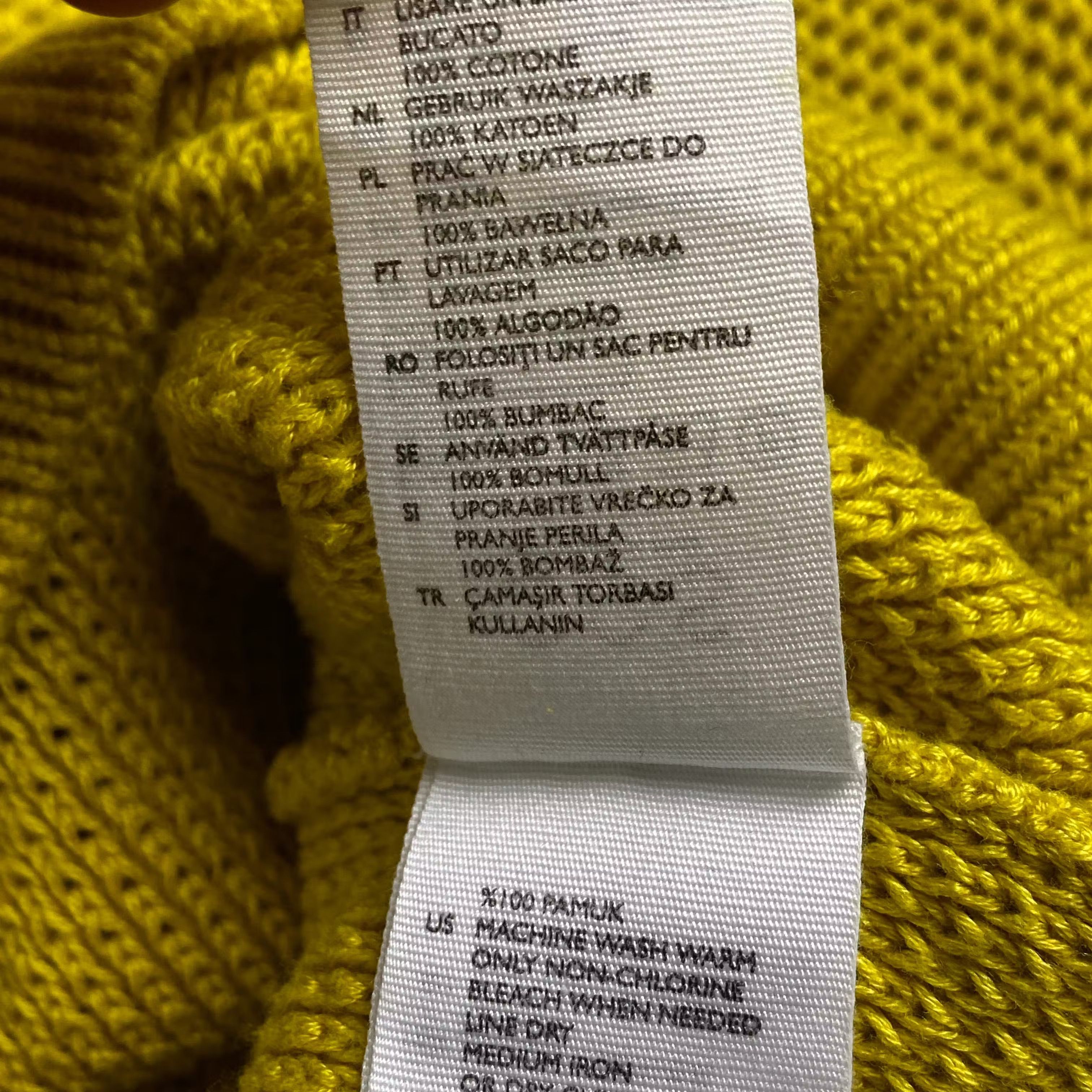 Cos Mens Sweatshirt Cos Size S Yellow Size US S / EU 44-46 / 1 - 6 Thumbnail