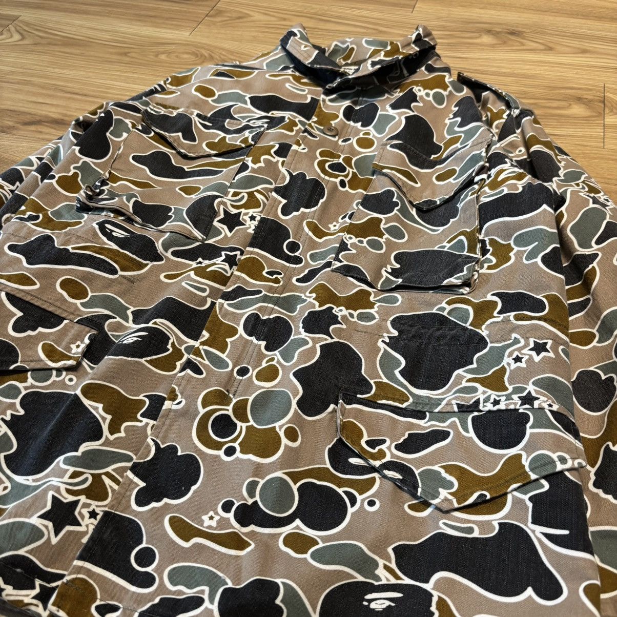 Bape Bape “Sta Camo” M65 Field Jacket Size US L / EU 52-54 / 3 - 4 Thumbnail