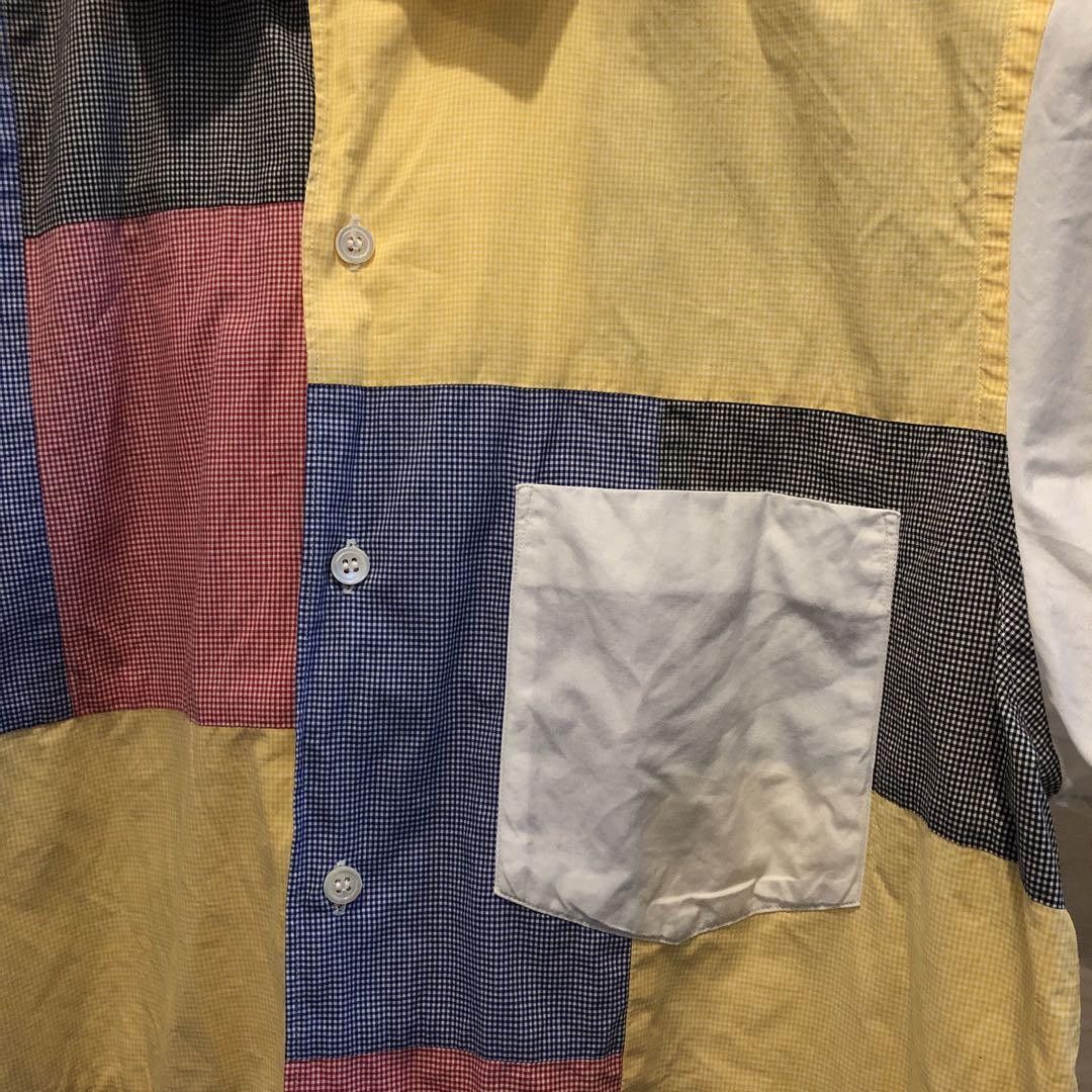 Comme des Garcons × Comme des Garcons Homme Plus AD1999 Patchwork Shirt Size US M / EU 48-50 / 2 - 5 Thumbnail