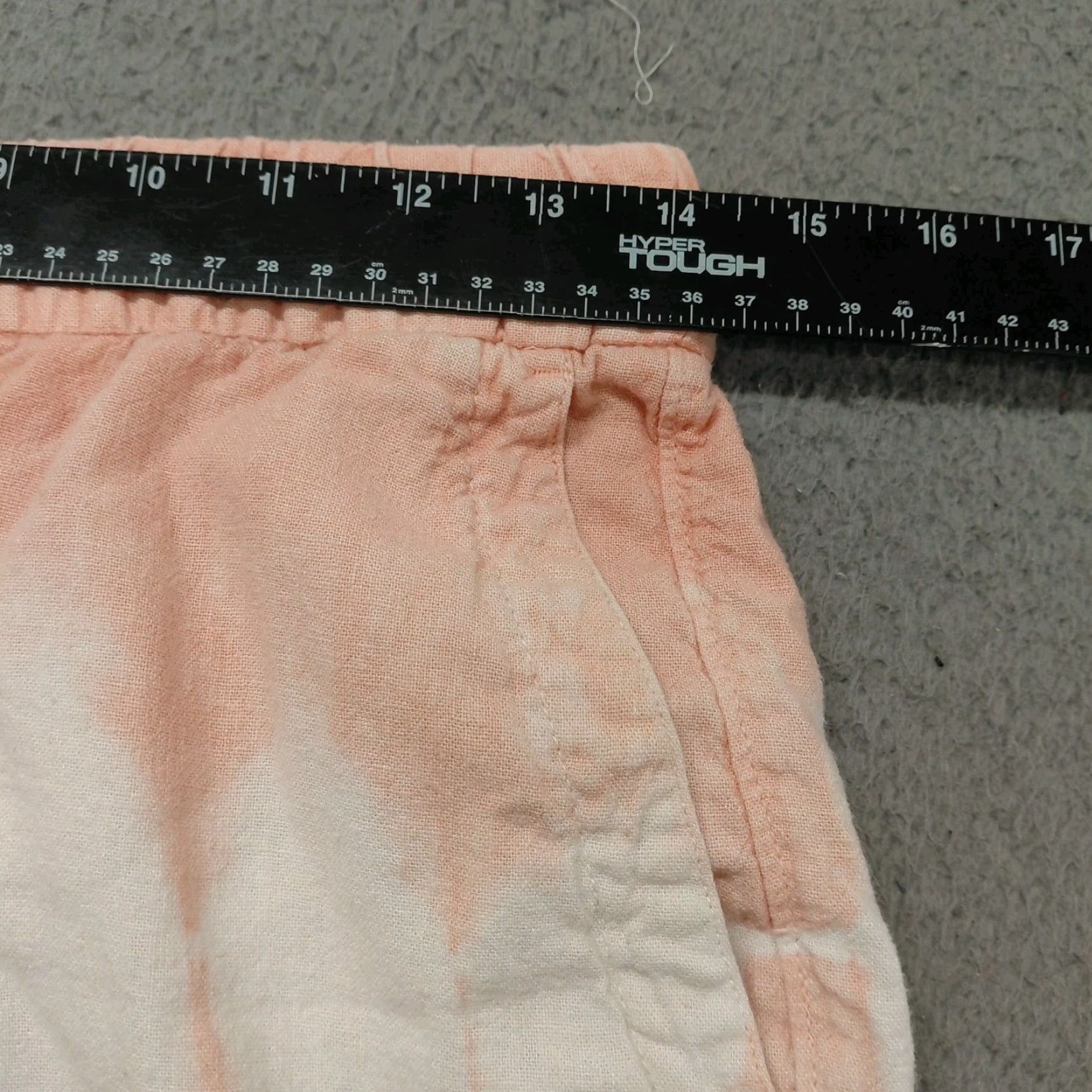 Old Navy Old Navy Shorts Women’s Size S Peach Tie Dye Linen Elastic Waist Casual Cute Bohemian Colorful Size 28" / US 6 / IT 42 - 7 Thumbnail