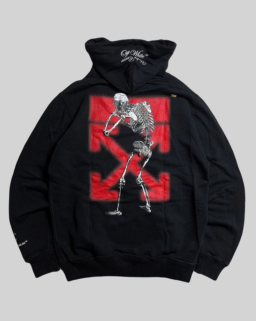 オフホワイト Off x Undercover Hdy Sn99 パーカー フーディー Off-White UNDERCOVER SKELETON RVRS HOODIE フーディー ジップ