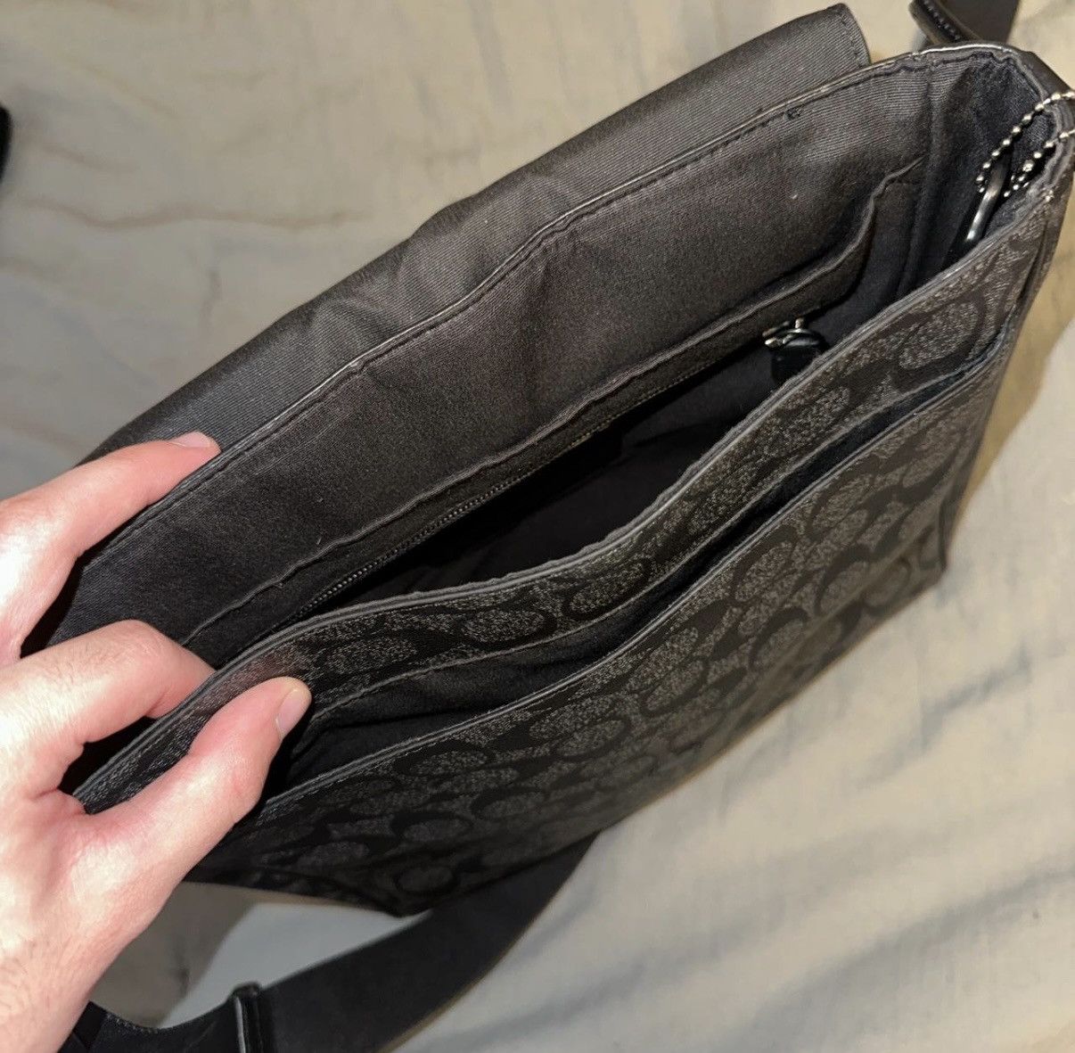 Coach Houston Map Bag Size 30 - 4 Thumbnail