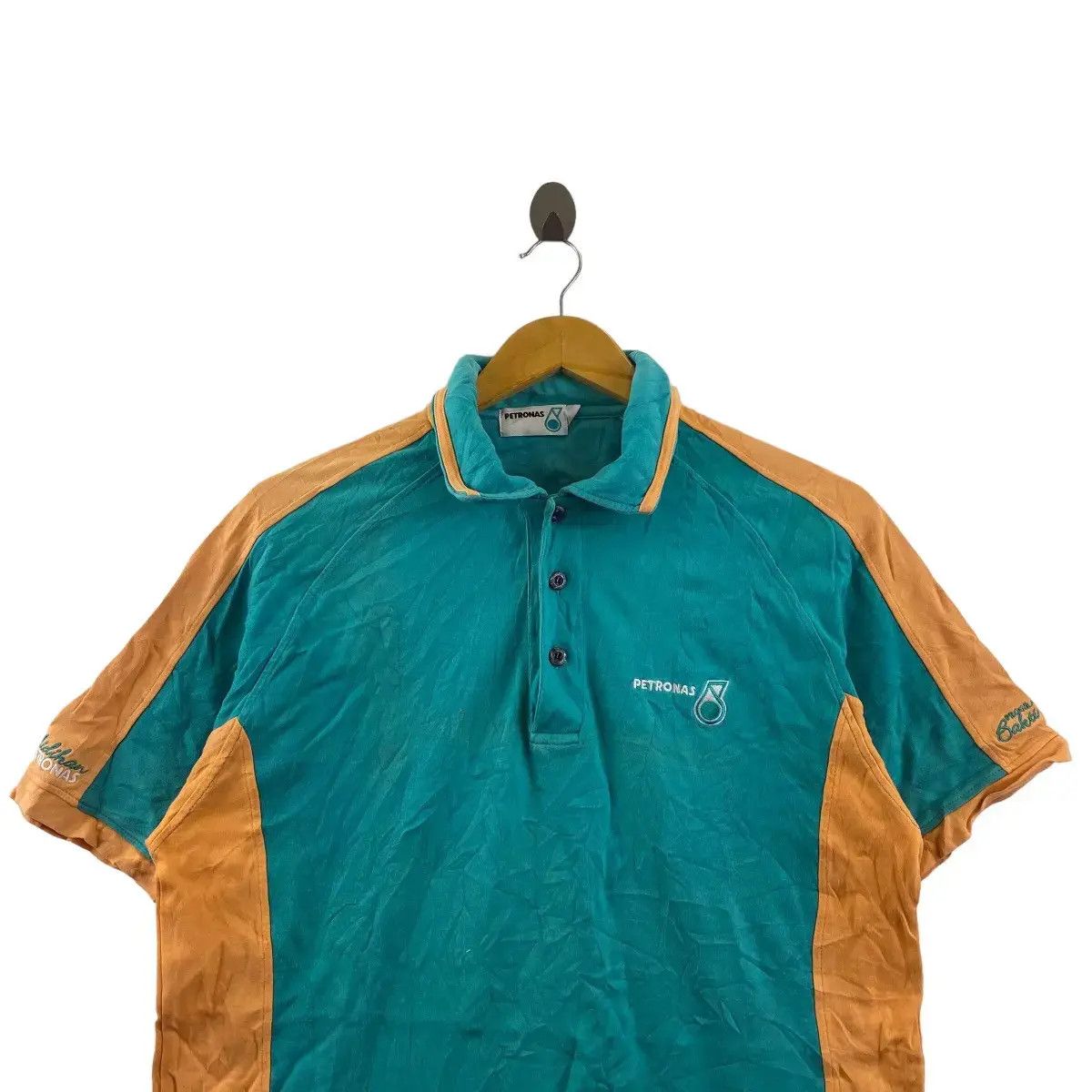 Vintage Vintage PETRONAS ASPIRE MEMBER Racing Team F1 Polo Tee Shirt Size US M / EU 48-50 / 2 - 4 Thumbnail