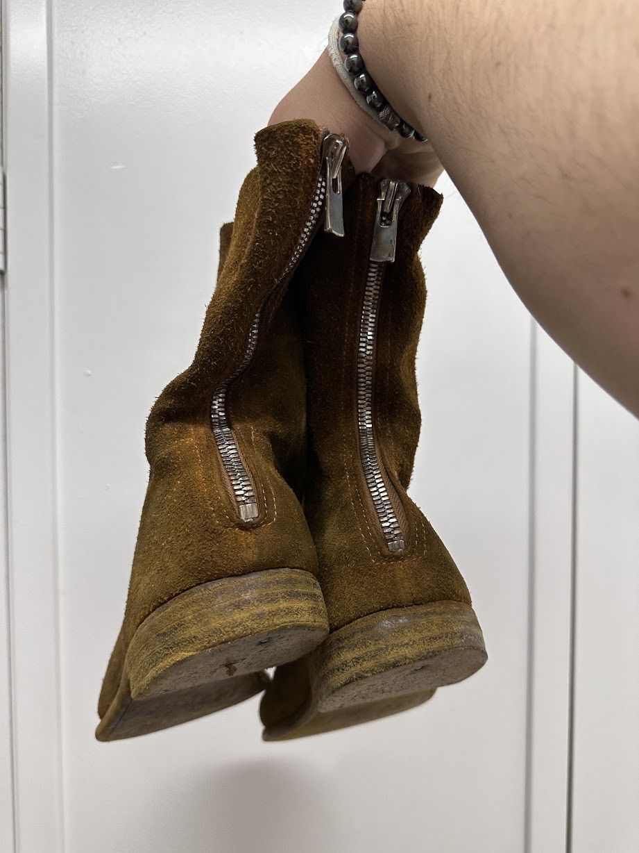 Guidi Collector piece: GUIDI. 987 Reverse bison. Horse lined. Size US 13 / EU 46 - 4 Thumbnail