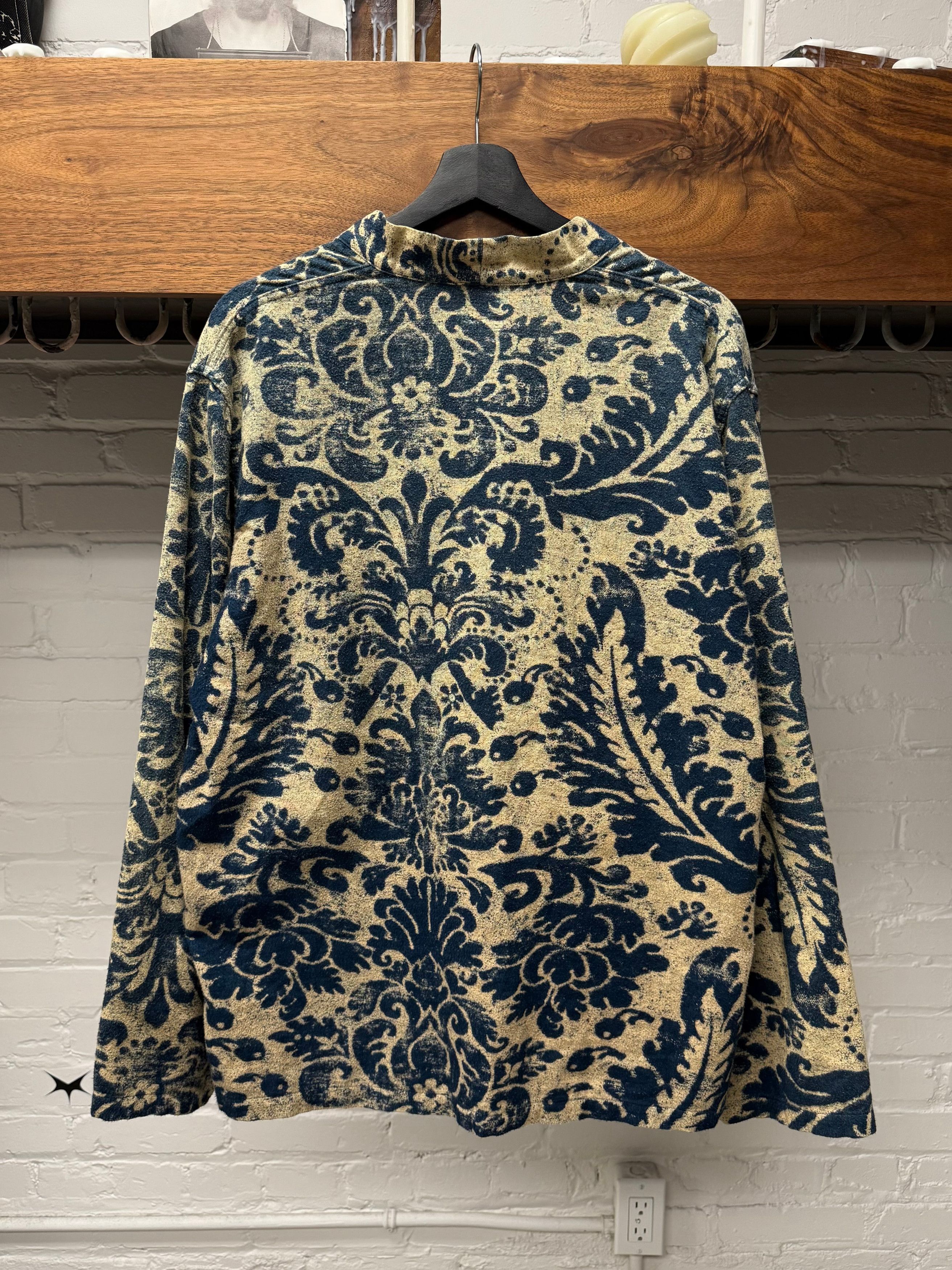 Kapital Kapital ‘IDG’ Damask Katashi Kimono Shirt Size US XL / EU 56 / 4 - 4 Thumbnail