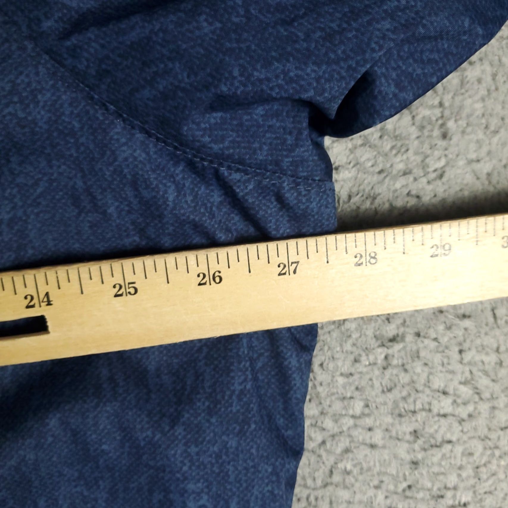 Vintage Columbia Jacket Mens XL Blue Full Zip Windbreaker Hooded Pockets Regular Fit Outdoor Activewear (Short) Men Size US XL / EU 56 / 4 - 6 Thumbnail