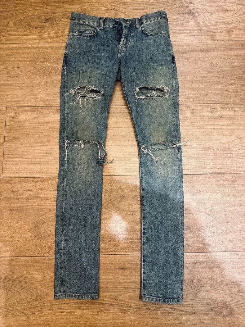 Saint Laurent Paris Saint Laurent Paris The first generation cut jeans with a Size US 28 / EU 44 - 1 Thumbnail