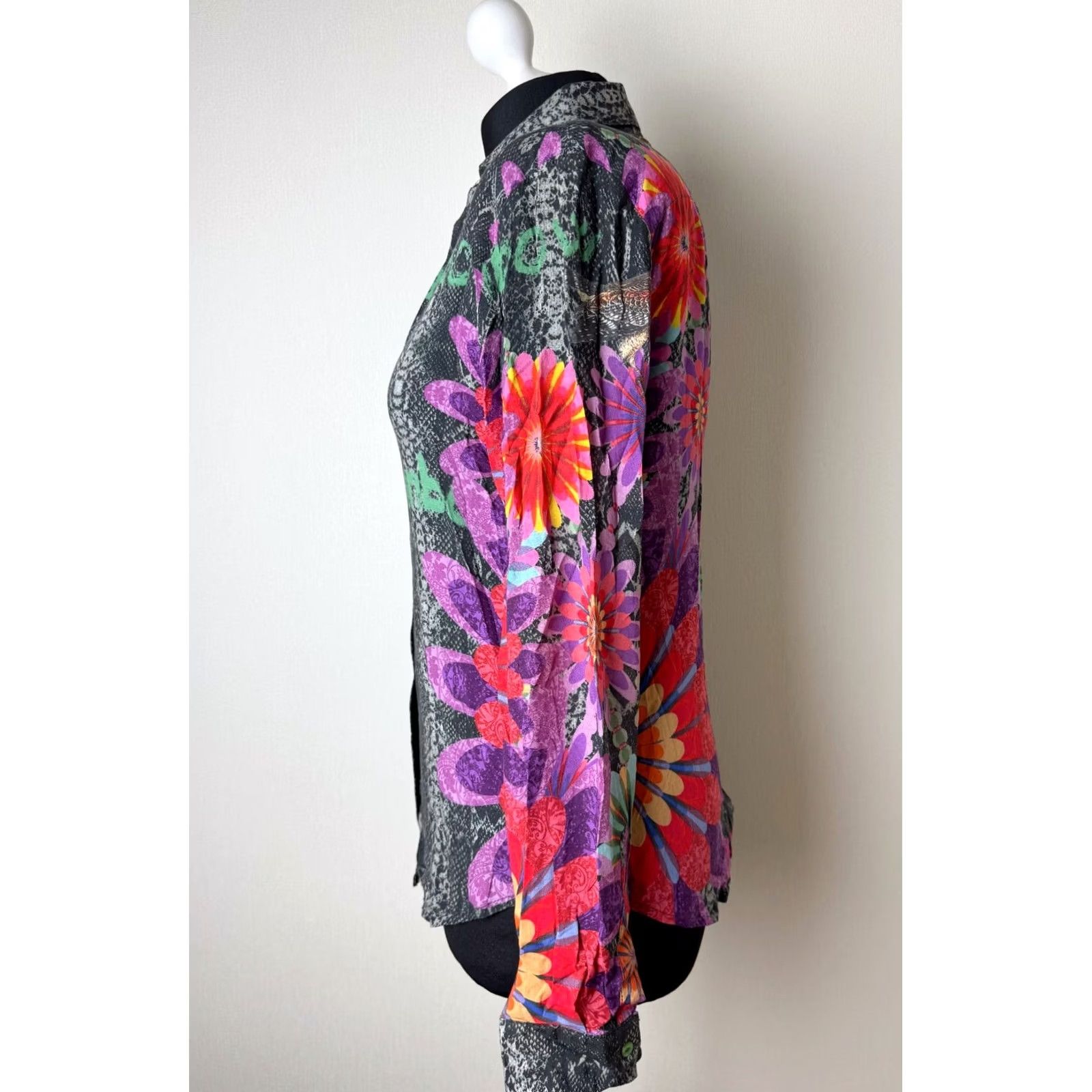 Desigual Desigual womens shirt S Multicoloured Size S / US 4 / IT 40 - 4 Thumbnail